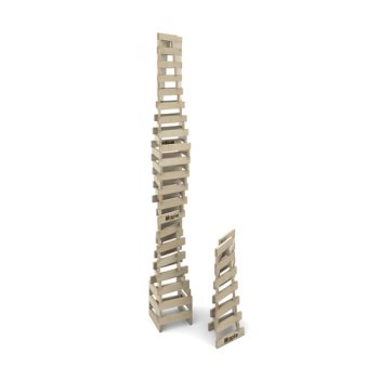 Maple building blocks 1000 bricks (20 with logo)