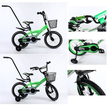 Bicicletta per bambini BMX 16 pollici Con ruote di...
