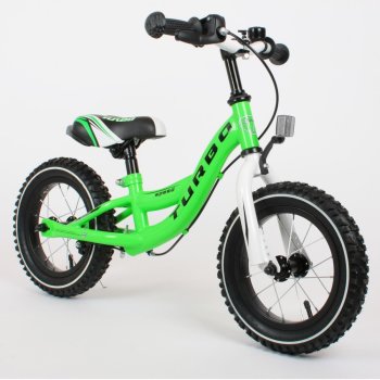 Childrens running bike for boys and girls 12 inch from 2 years with brake by Lux4Kids 