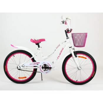 Kids Bike Girl 20 inch Coaster Brake Basket Funny by Lux4Kids