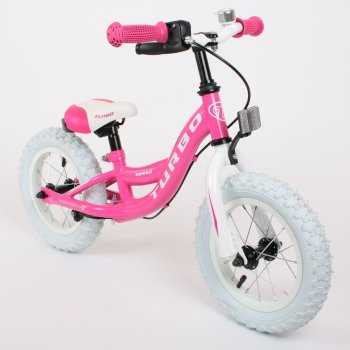 Bicicletta da corsa per bambini per ragazzi e ragazze 12 pollici da 2 anni con freno da Lux4Kids  Green