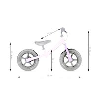 Kinder Laufrad Kinderrad für Jungen und Mädchen 12 Zoll ab 2  Jahre mit Bremse by Lux4Kids  Green