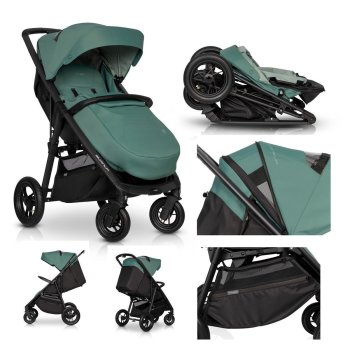 Pushchair Shopping basket Foldable Quantum Air up to 22...