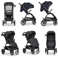 Pushchair up to 22 Kg and fully foldable with Only 8.8 Kg Corso By Lux4Kids
