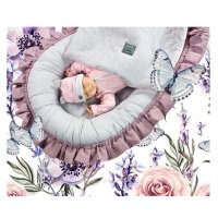Babynest Babykokon für Säuglinge und Neugeborene Cocoon  by Lux4Kids