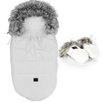 Junama winter footmuff Igloo in great colours with faux...
