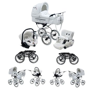 Retro vintage pram set Bella perfect in form and function